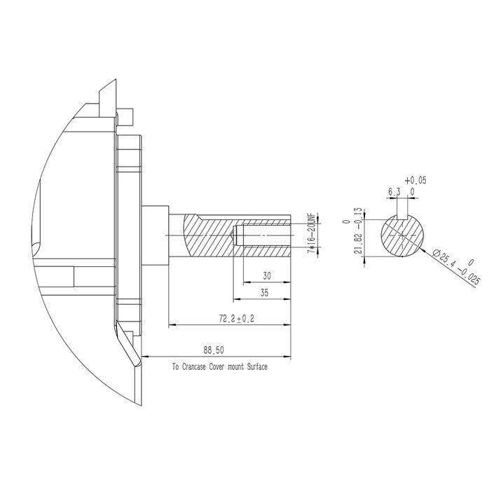 Benzinmotor 13,5 hk Briggs & Stratton