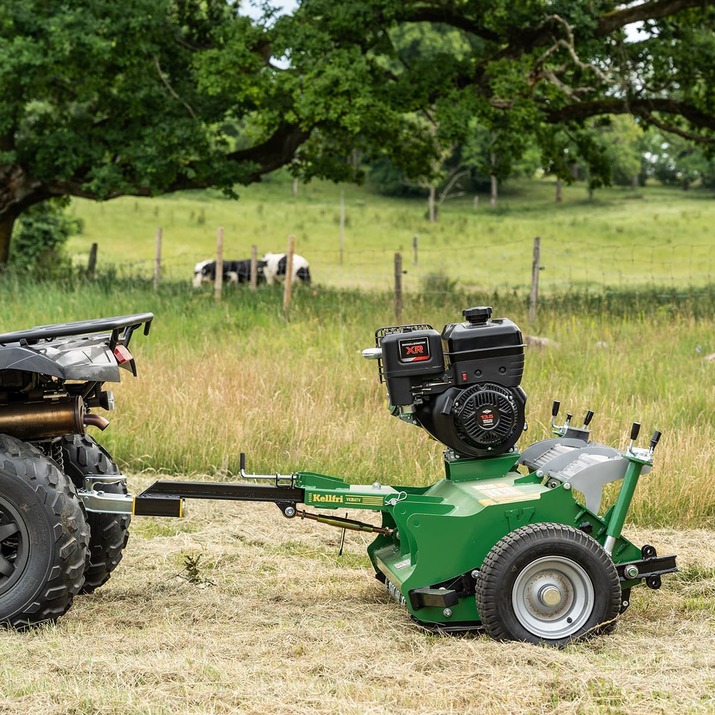 Slagleklipper ATV med bagklap, 1,2 m, Briggs and Stratton 13,5 hk 