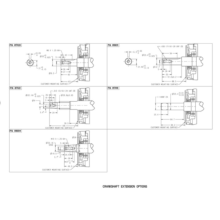 Benzinmotor 13,5 hk Briggs & Stratton