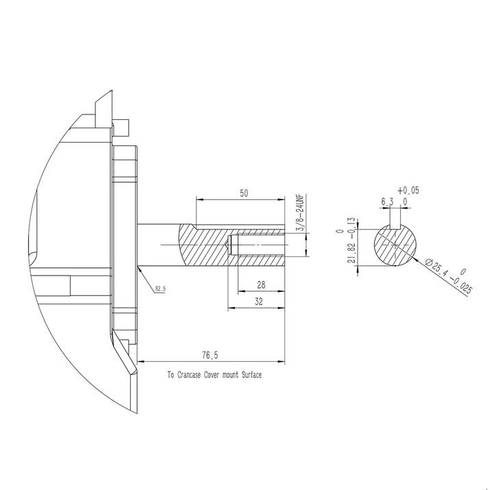 Benzinmotor 25 hk