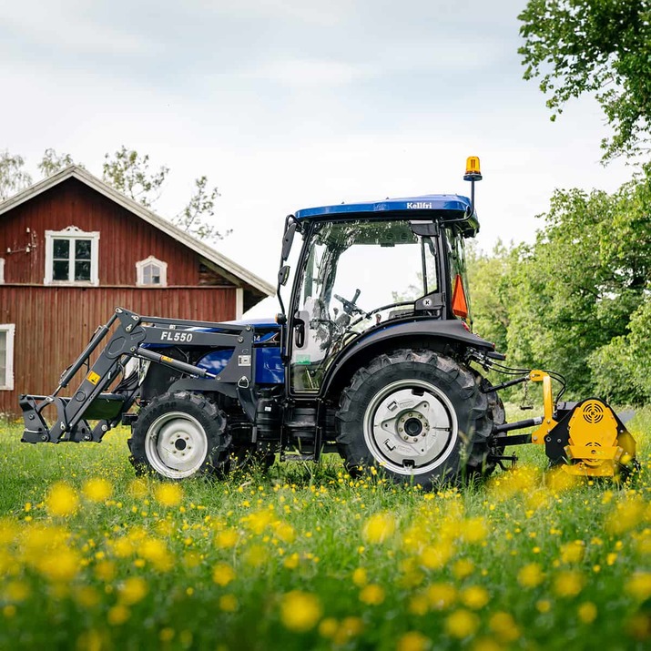 Frontlæsser til traktor T504H, inkl. betjeningsventiler